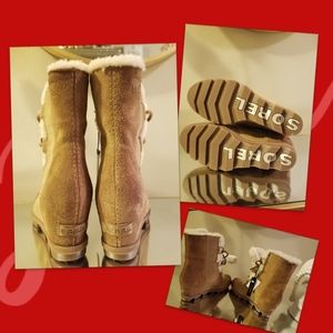 NWT Sorel Joan of Arctic Wedge II Shearling Boot